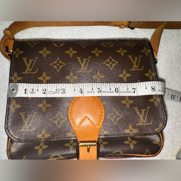 LOUIS VUITTON VINTAGE CARTOUCHIERE MM with dust bag… - Picture 14 of 16